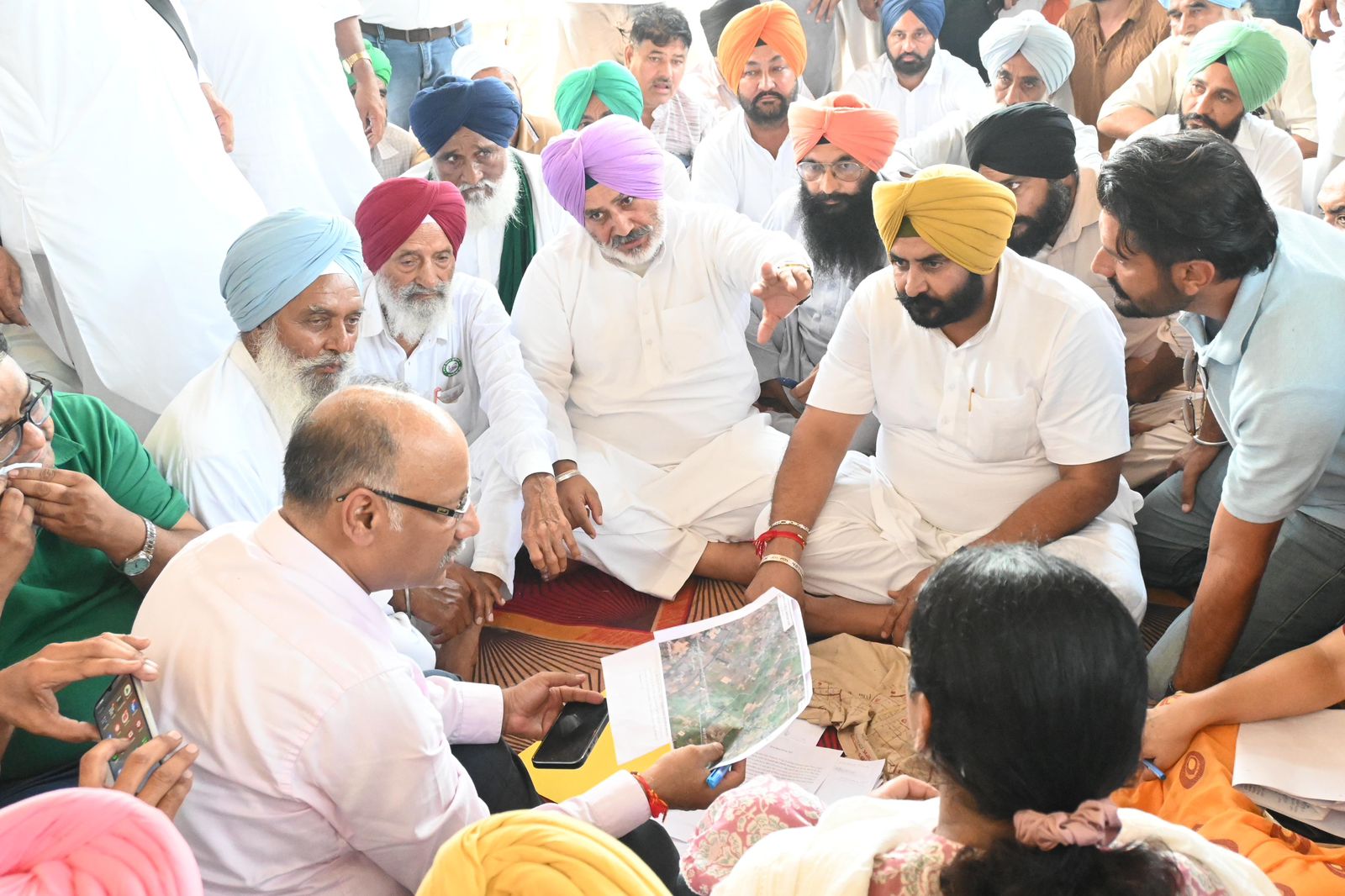 टांगरी नदी से सैकड़ों गांवों को बचाने के लिए टांगरी नदी की निशानदेही कर निकाला जाएगा पक्का समाधान: जौड़ामाजरा
